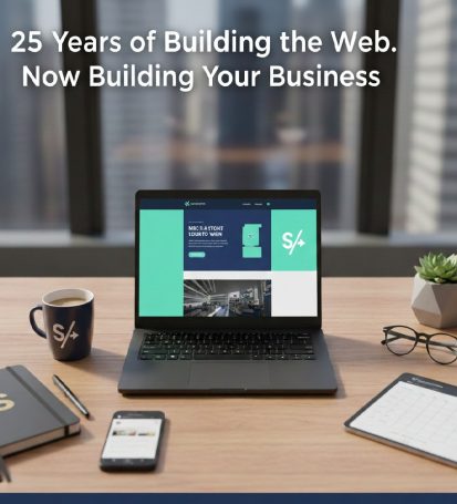 Success Pro Digital Social Media Marketing Cover showcasing 25 years of digital excellence to small businesses.