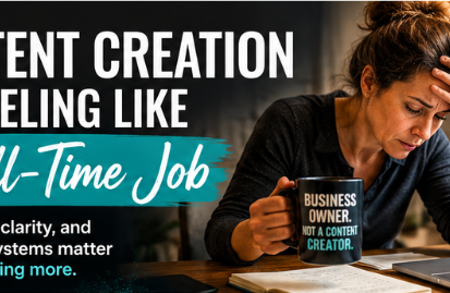Content creation shouldn't feel like another fulltime job for small business owners.