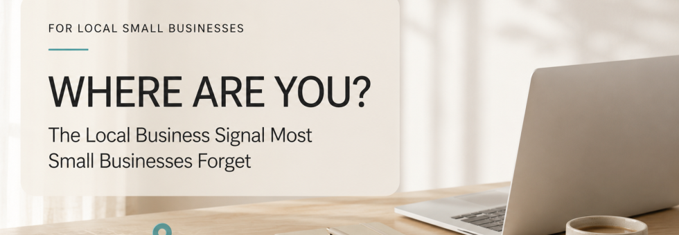 Where Are You? The Local Business Signal Most Small Businesses Forget by Success Pro Digital