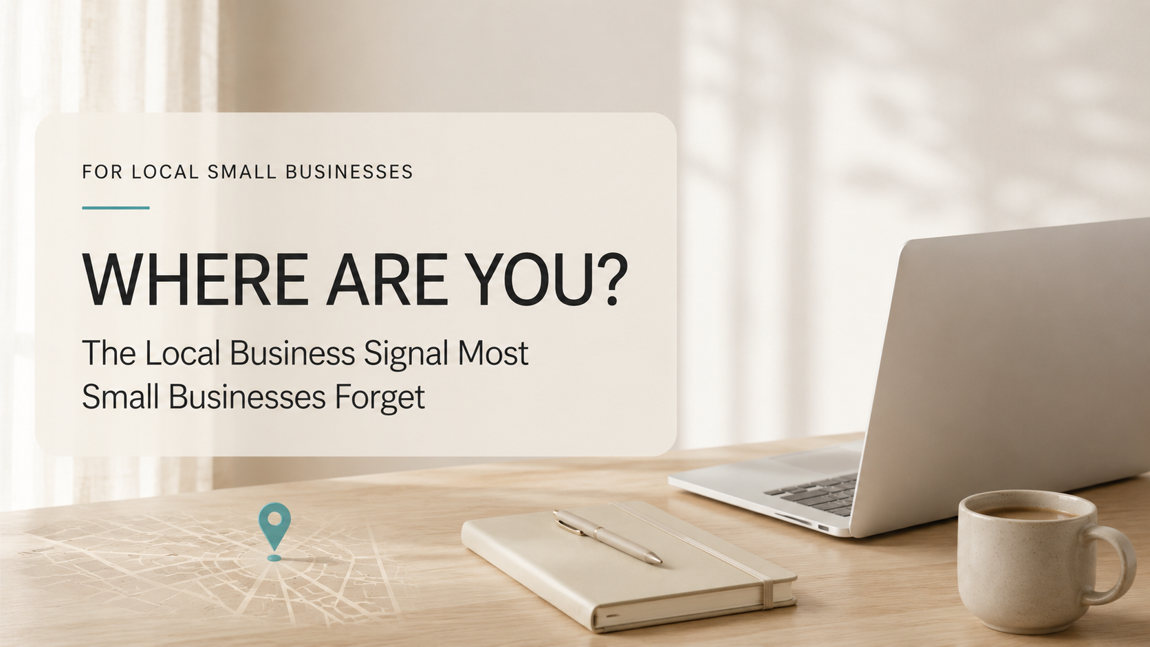 Where Are You? The Local Business Signal Most Small Businesses Forget by Success Pro Digital