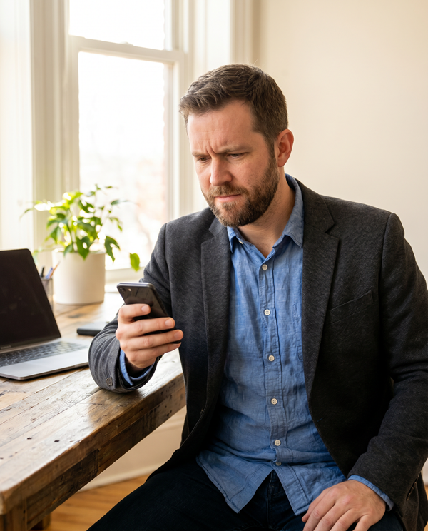 Business owner frustrated by lack of results from social media finds solutions at Success Pro Digital