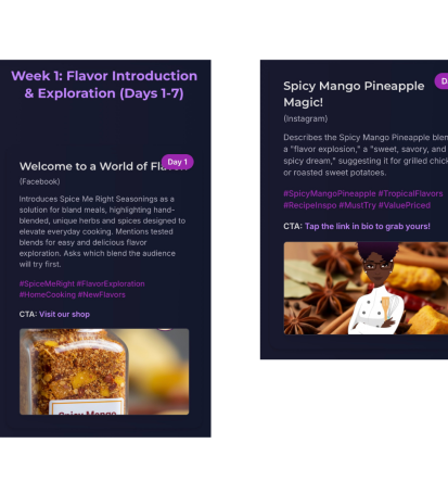 30-Day Blitz Sample Posts by Success Pro Digital