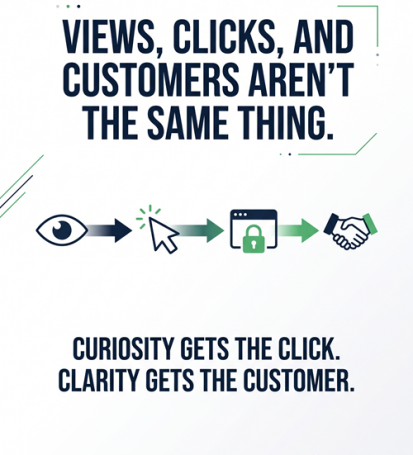 Views, Clicks, and Customers Aren't the Same Thing