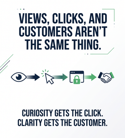Views, Clicks, and Customers Aren't the Same Thing