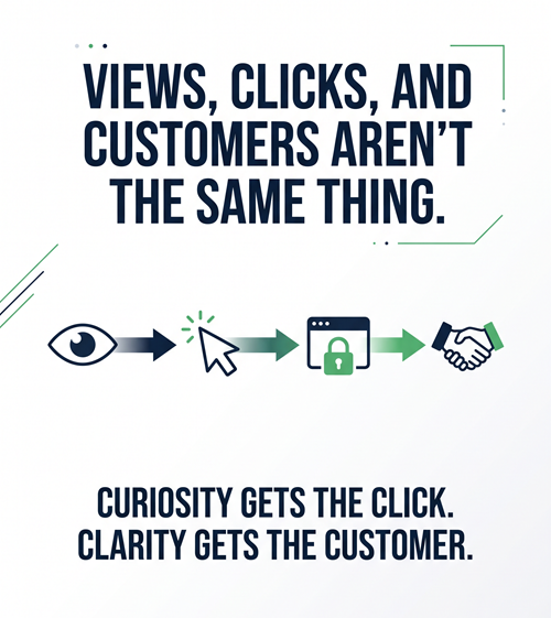 Views, Clicks, and Customers Aren't the Same Thing