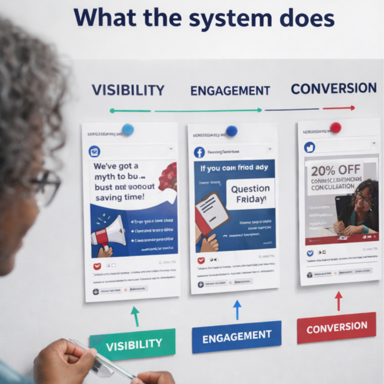 What the content system does at Success Pro Digital