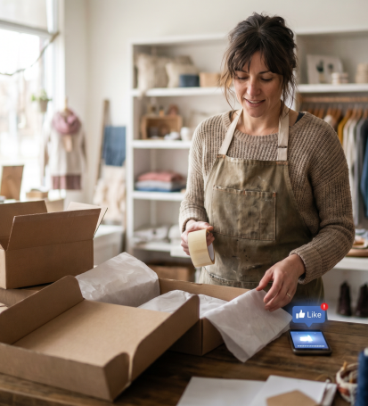 Small business owner discovers an easier way to post using Success Pro Digital Blitz system