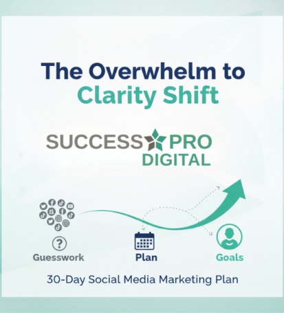 The Overwhelm to Clarity Shift supported by Success Pro Digital