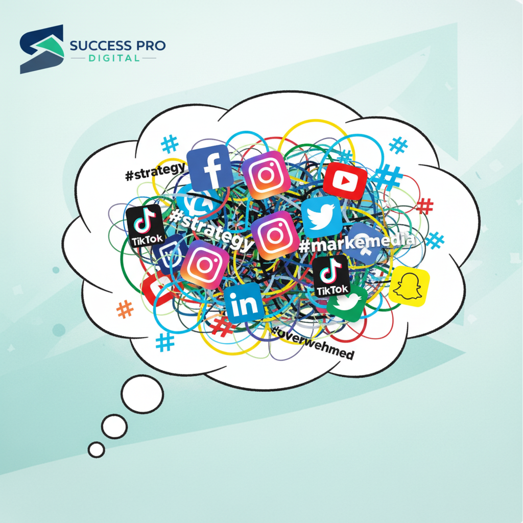 Social media can seem overwhelming but Success Pro Digital helps small businesses create plans that generate better results.